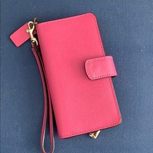 Coach phone wallet